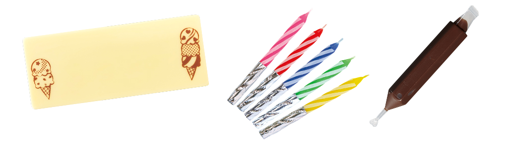 チョコプレートセット