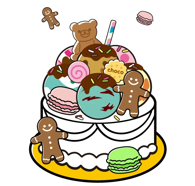 お好きなお菓子で!