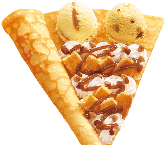 生キャラメルクラッシュアーモンド＆アイスクリーム