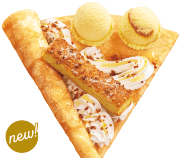 ザクザク カラメルシュガーバター＆アイスクリーム