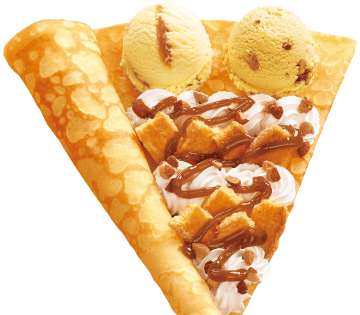 生キャラメルクラッシュアーモンド＆アイスクリーム