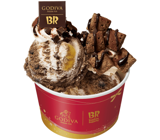 -ゴディバ監修- プレミアムショコラサンデー ダブルカップ